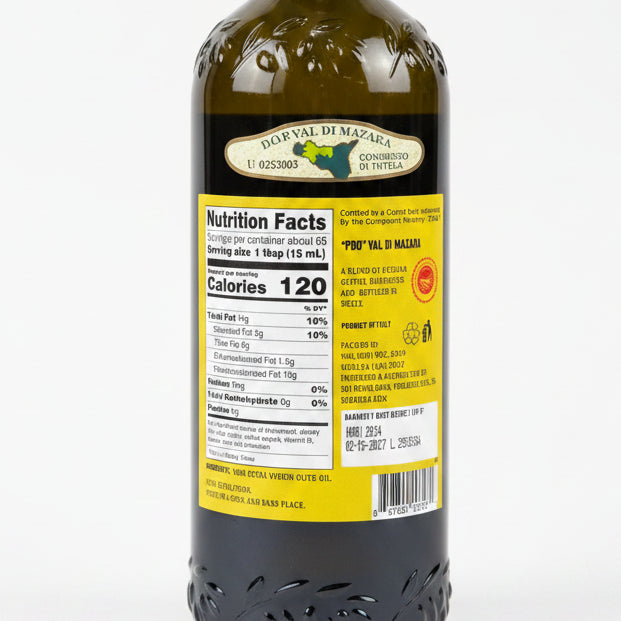 Sicilian Extra Virgin Olive Oil 1L Bottle