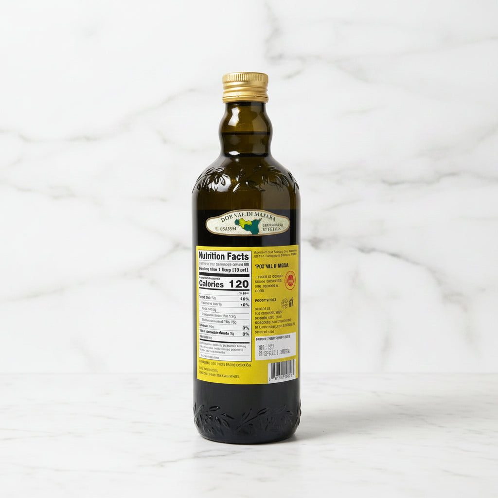 Sicilian Extra Virgin Olive Oil .5 L Bottle