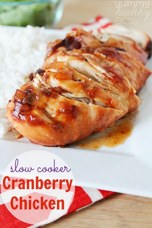 Slow Cooker Cranberry Chicken