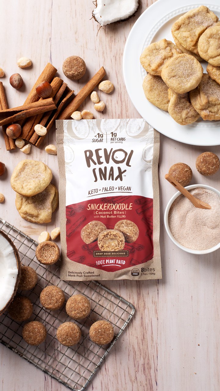 SNICKERDOODLE BITES - 4 Pack Revolv Snax