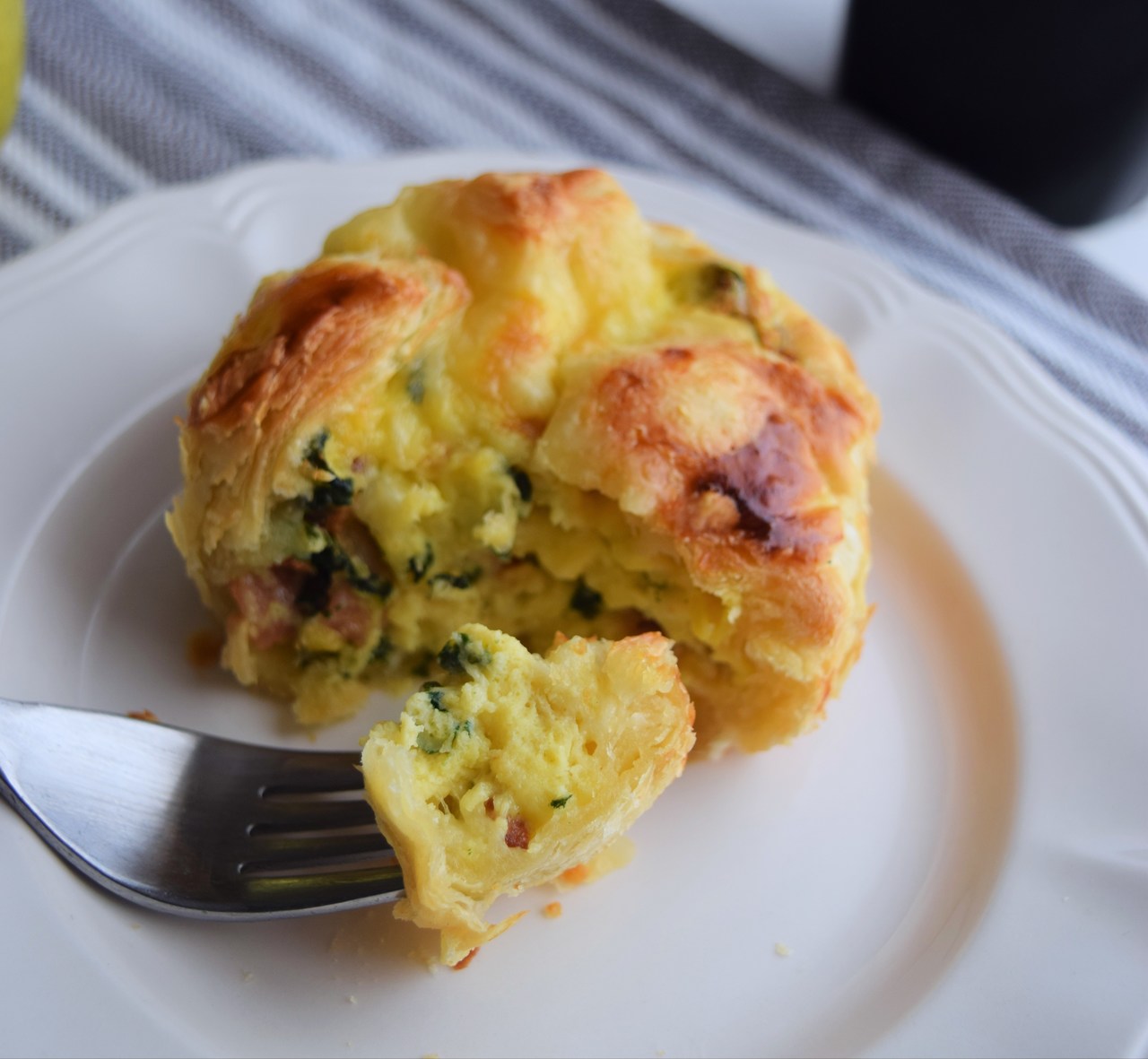 Spinach and Swiss Egg Soufflé - 8 included