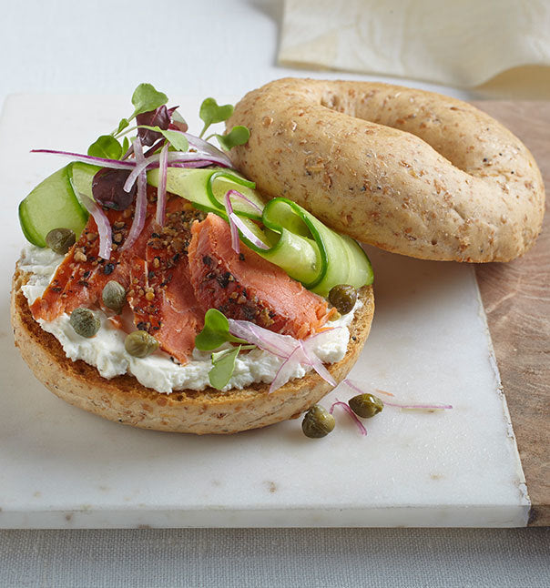 Sprouted Sesame Seed Bagels