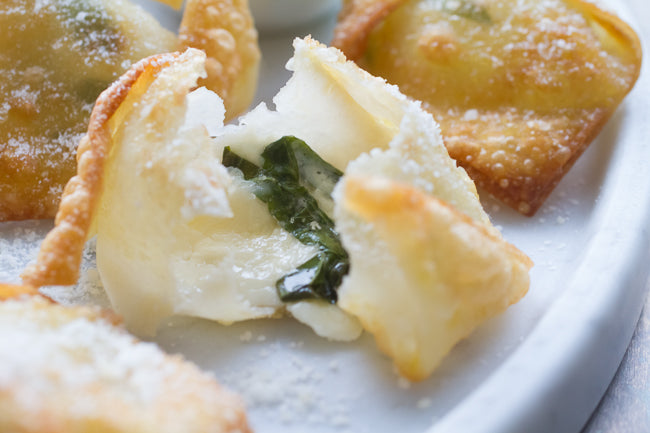 Fresh Mozzarella and Basil Bites