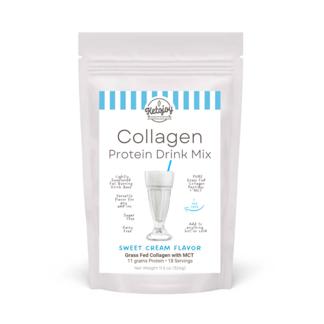 ORGANIC Collagen Drink - Sweet Cream - 1g carb