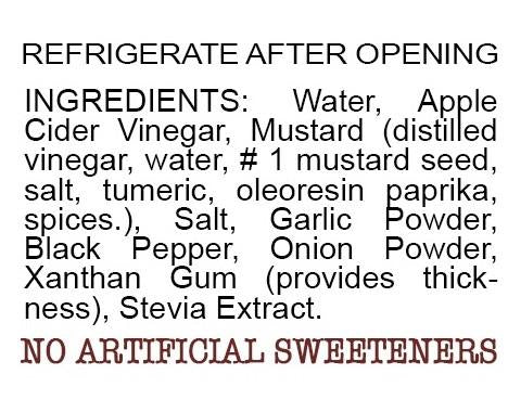 SWEET MUSTARD DRESSING