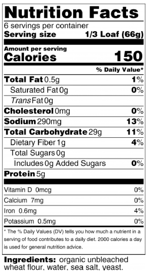 Take & Bake Organic Demi Baguettes-Twin Pack - Essential Baking