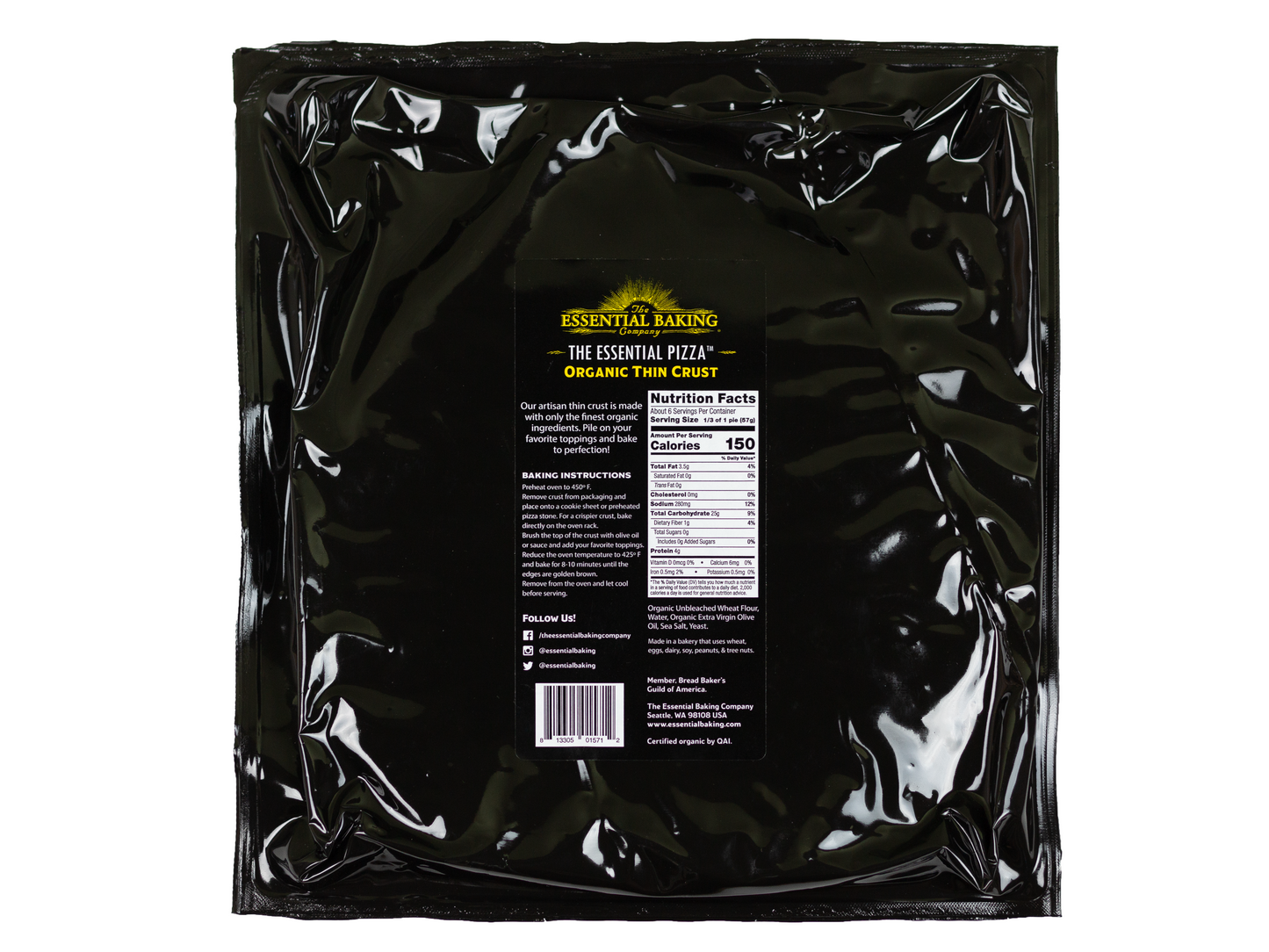 T&B 8/ct Variety Pack – 2 Sourdough, 2 Rosemary, 2 Garlic Loaves & 2 Thin Pizza Crusts