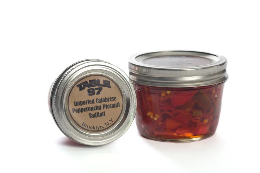 Table 87 Jarred Imported Pepperoncini
