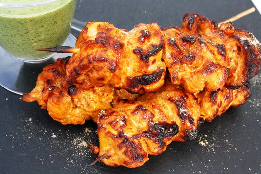 Tandoori Chicken Satays - 100 pieces per tray