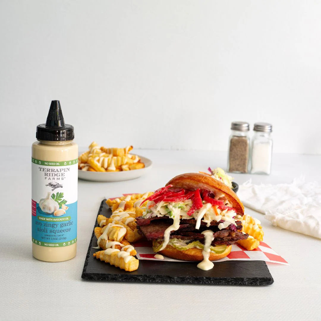 No Seed Oil Aioli Squeezes, Terrapin Ridge Farms - 5 Flavors