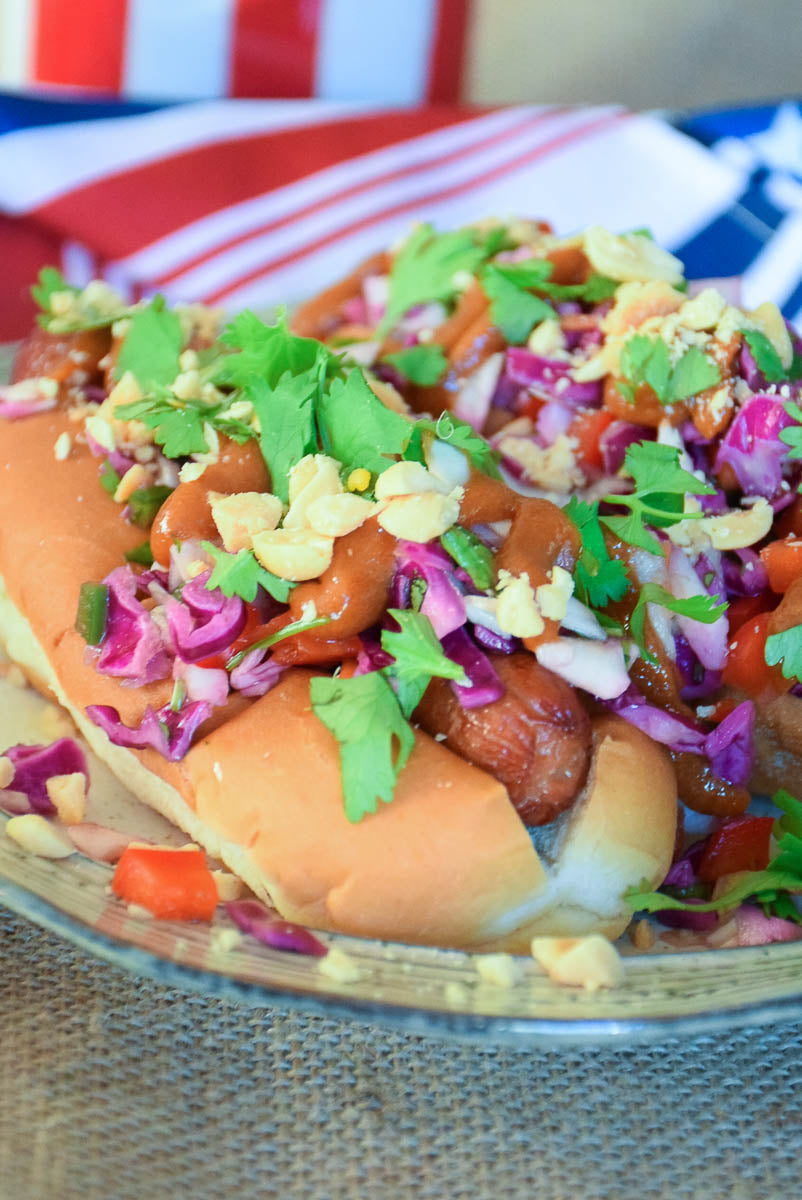 Thai Style Hot Dogs