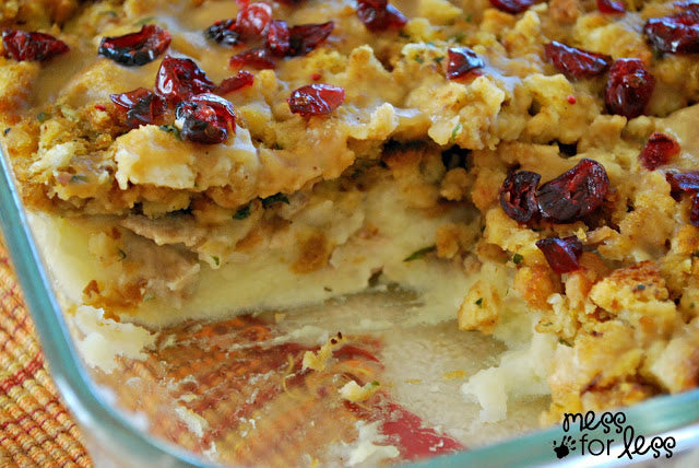 Thanksgiving Dinner Casserole