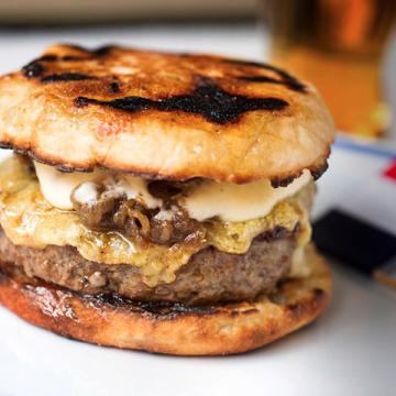 French Onion Soup Burger