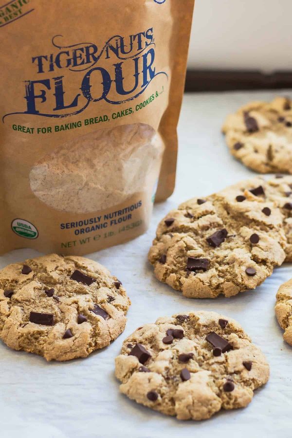 Tigernut Flour Chocolate Chip Cookies