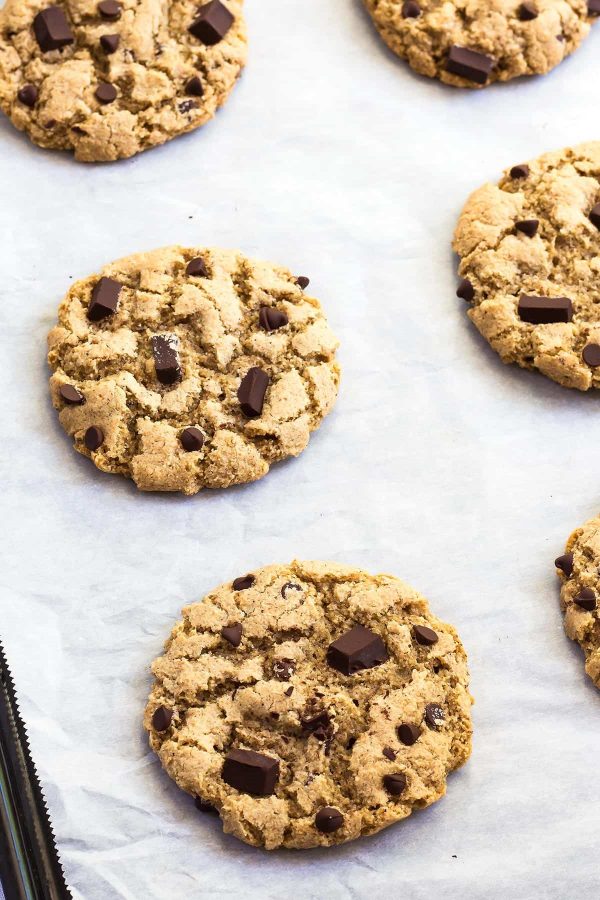 Tigernut Flour Chocolate Chip Cookies