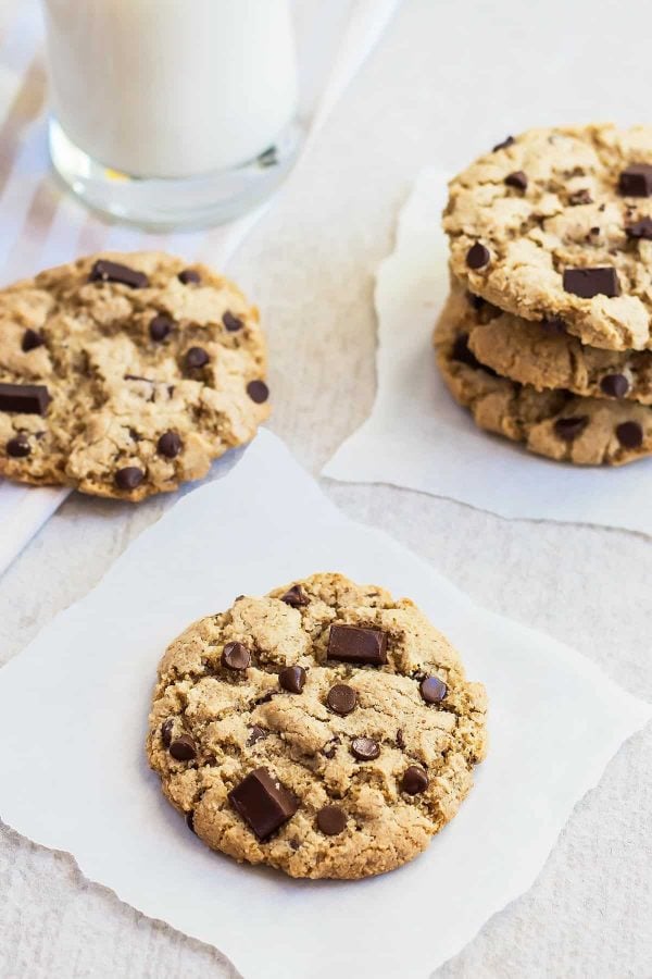 Tigernut Flour Chocolate Chip Cookies