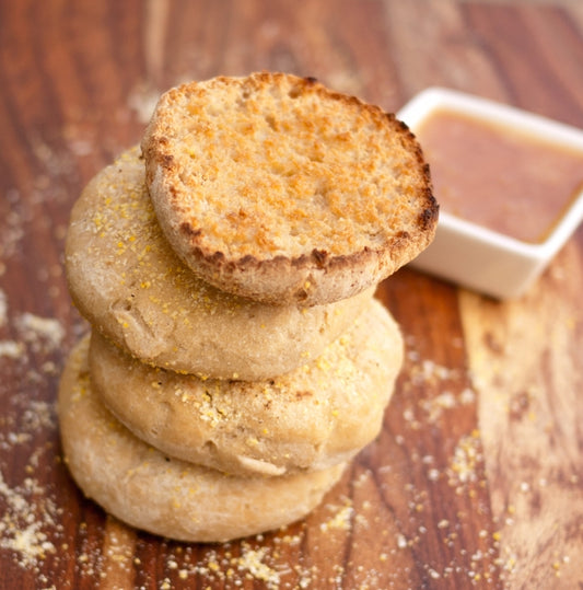 English Muffins  - 1 Case 6 bags - Gluten Free, DF, Vegan