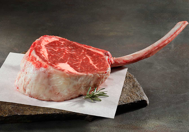Australian Wagyu Beef Tomahawk Steaks, 4 pieces, 32 oz ea