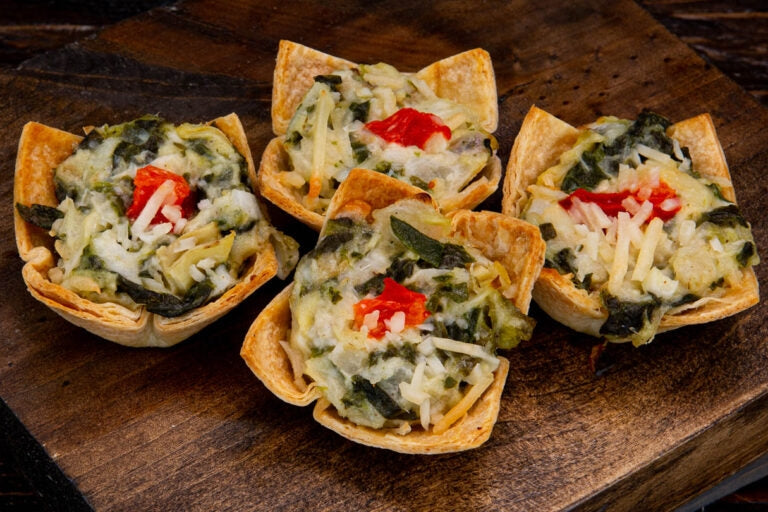 Spinach and Artichoke Tortilla Crisp - 40/Case