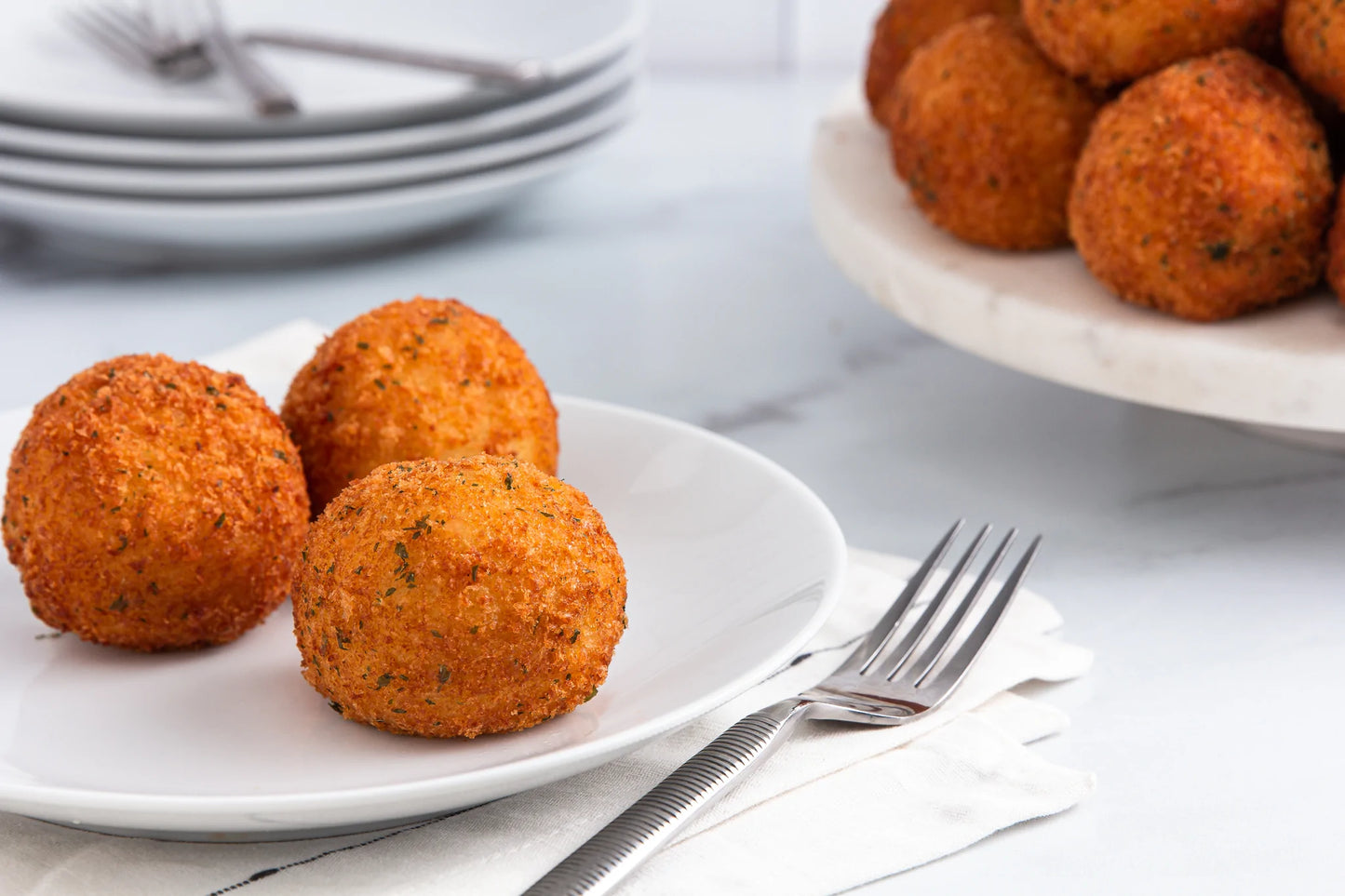 Cuban Style Potato Ball® - Unbaked/Frozen - 1 Dozen