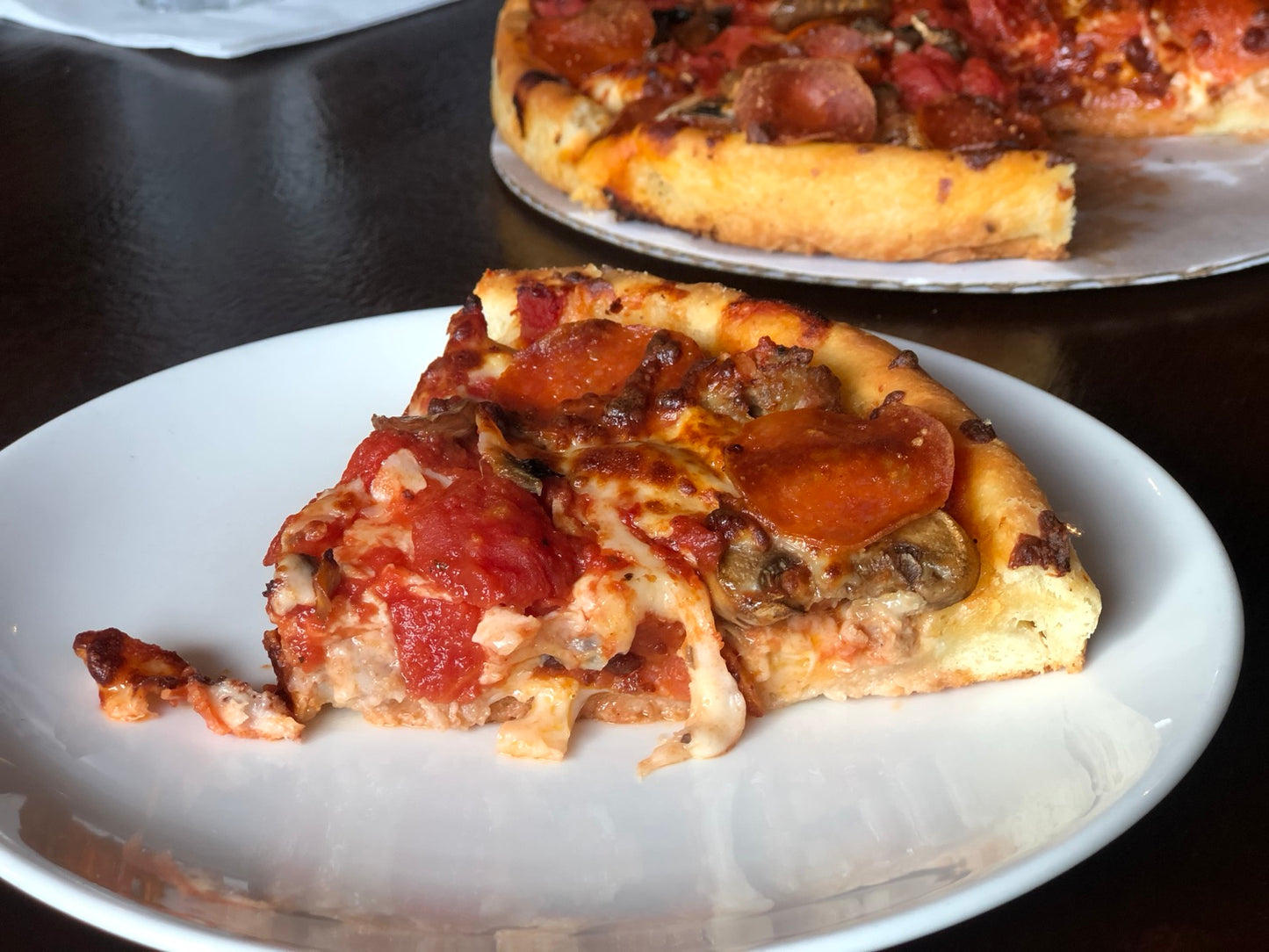 Uno Foods Deep Dish Sausage Pizza, 9" - 2 Pack