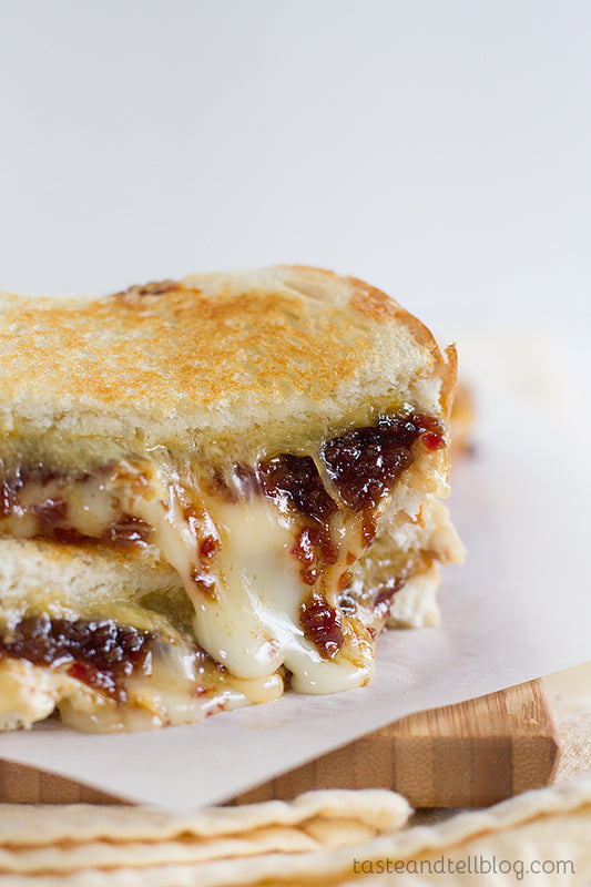 Ultimate Grilled Cheese Sandwich with Bacon Jam