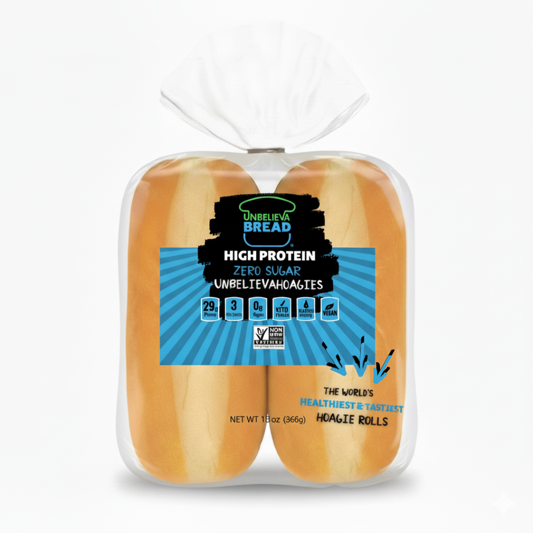 Combo Pack - 2 Bags of UnbelievaBuns + 2 Bags of UnbelievaHoagies