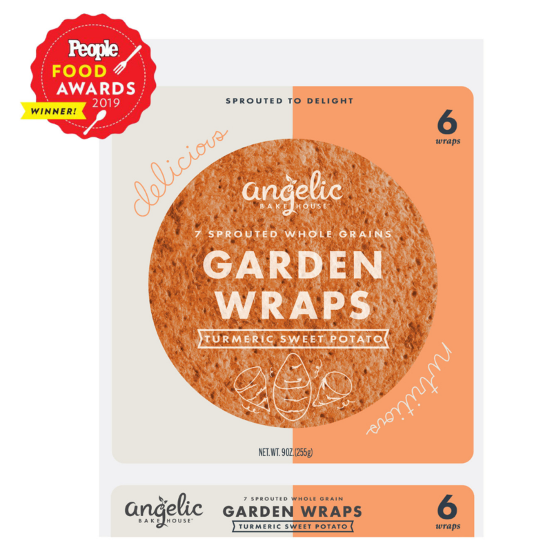 Sprouted Whole Grain Sweet Potato Wraps Tortillas