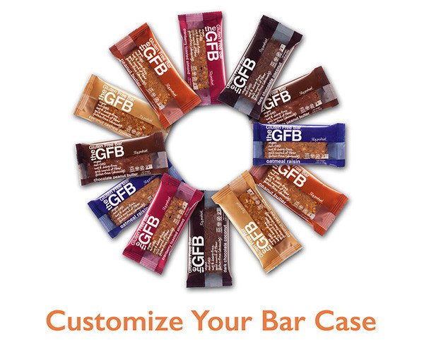 The Gluten Free Bar Case - Select 12 flavors