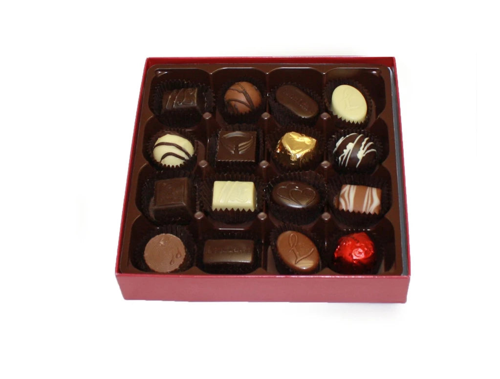 Leonidas Valentine's Day Assorted Chocolates Gift Box - 16 Pieces