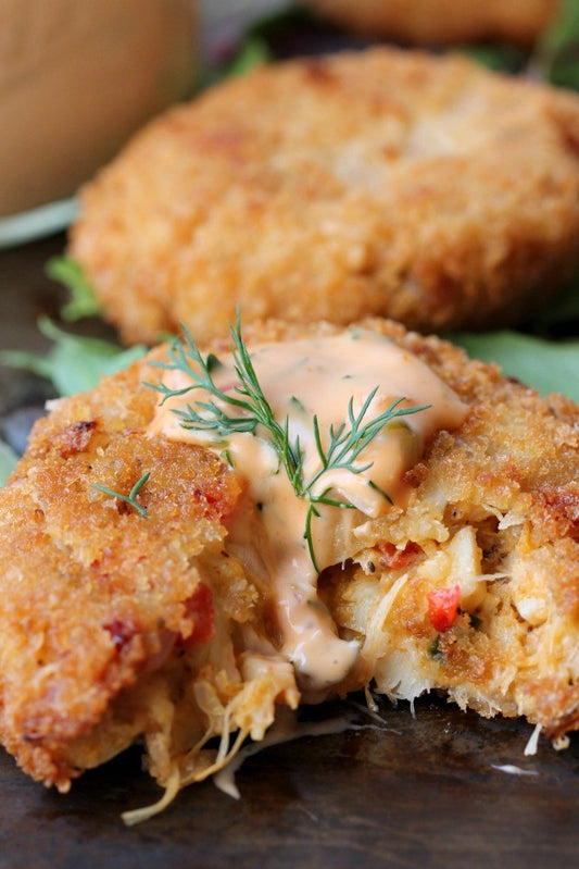 Vegan Crab Cakes, Sophie's Kitchen