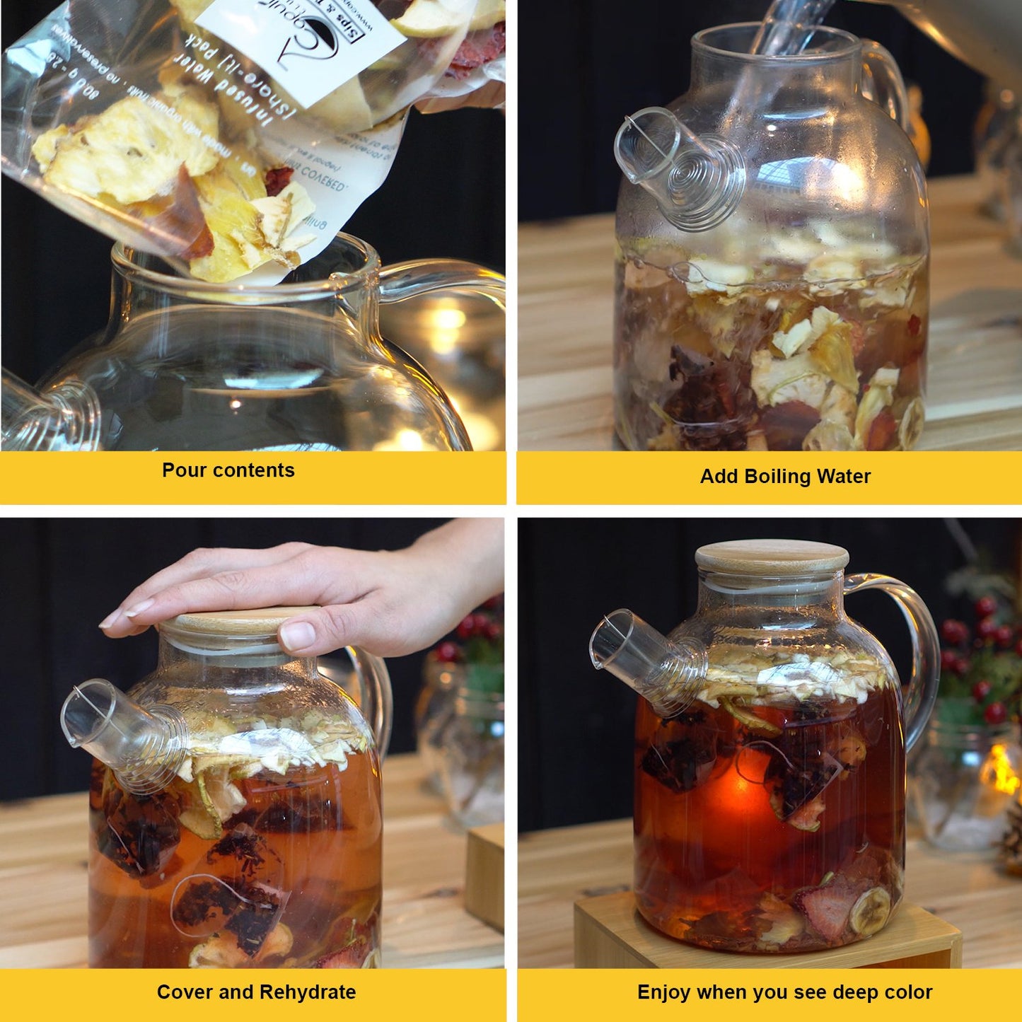 Velvet Hibiscus (Edible Fruit Tea) - 6 packs