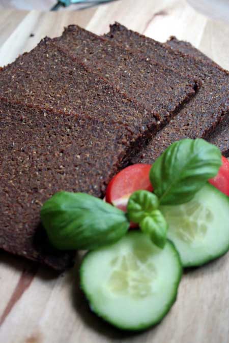 Original German Pumpernickel Bread, Yeast Free, Non-GMO