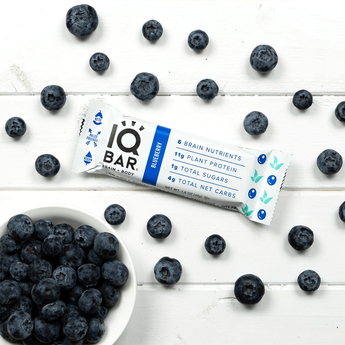 IQBAR Chocolate and Fruit Lovers Bundle - 24 Bars - Keto, GF, Non-GMO