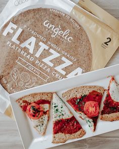 Flatzza® Sprouted Pizza Crusts - includes 2