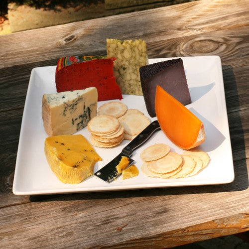A Rainbow of Colorful Cheeses Gift Box