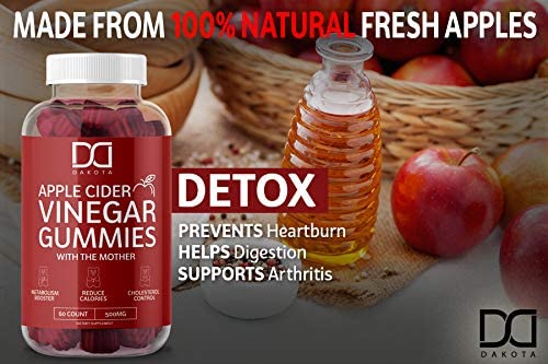 Apple Cider Vinegar Gummies for Weight Loss with The Mother - 2 Pack