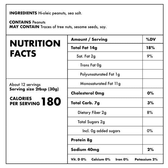 Naturally Super Crunchy Peanut Butter - Fix & Fogg