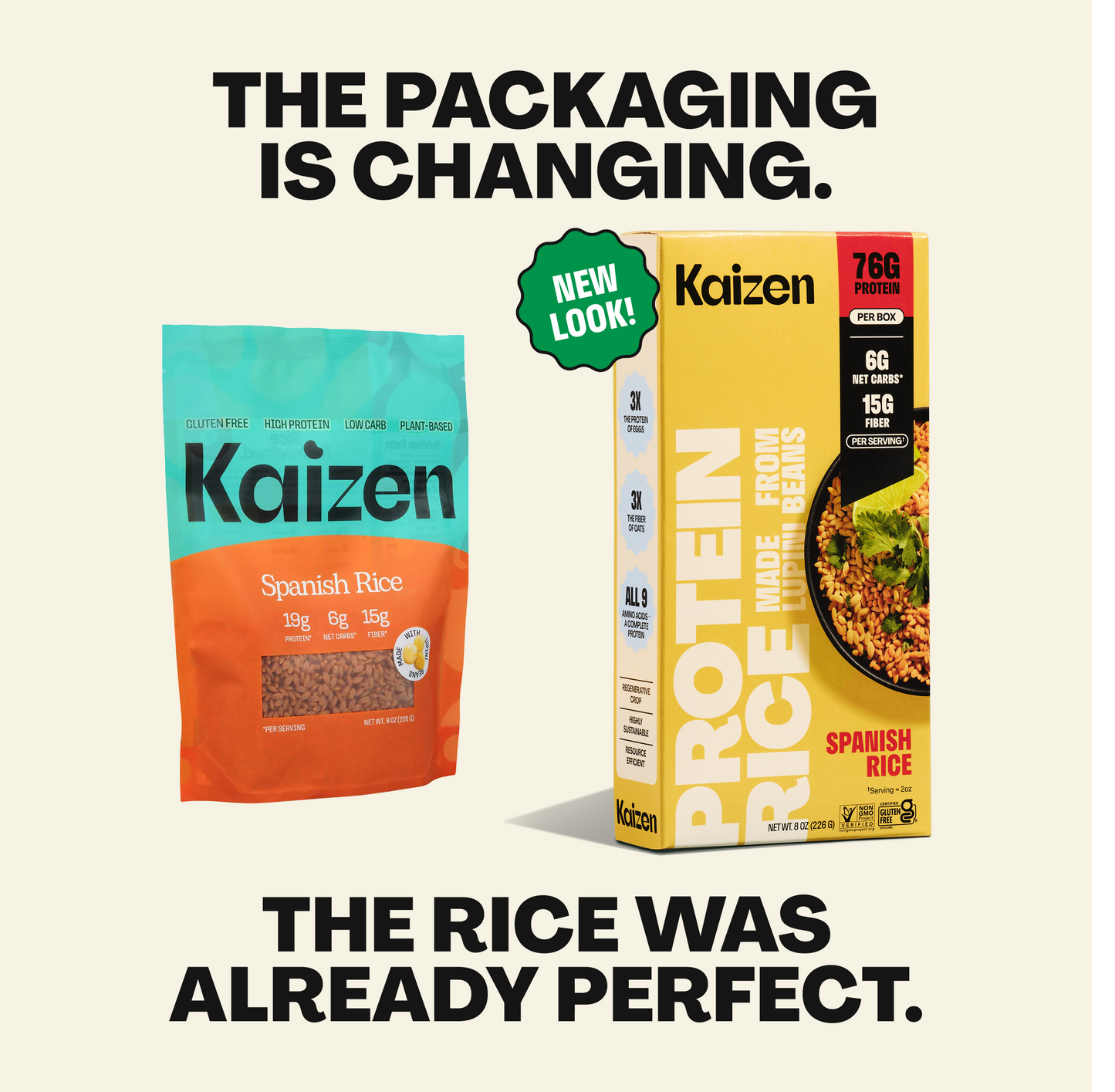 Spanish Rice High Protein - Gluten Free, 6g Net Low Carb