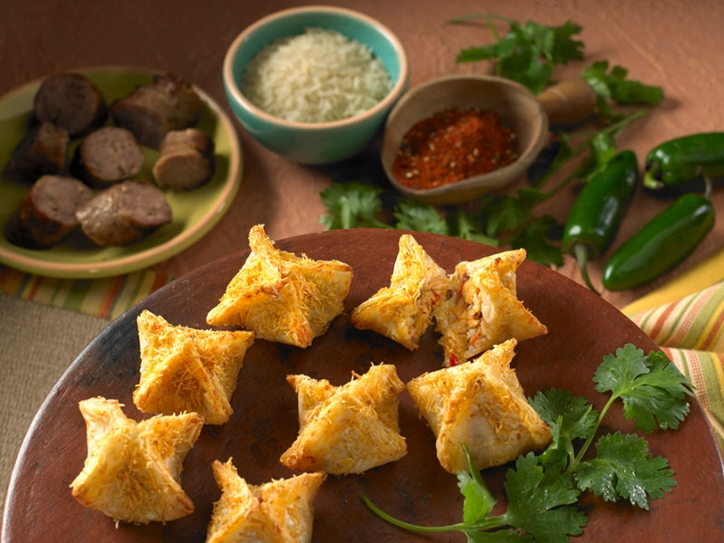 Adobe Chicken in a Beggar's Purse - 50 pieces per tray