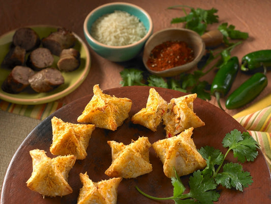 Adobe Chicken in a Beggar's Purse - 50 pieces per tray