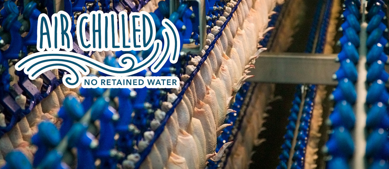 Air Chilled ABF Chicken Breast - Single Lobe -  1 lb - Non-GMO - Skinless/Boneless