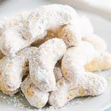 Almond Crescent Cookies - includes 18