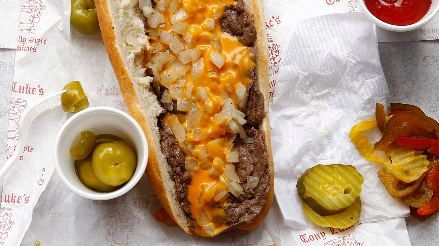 Amoroso's 12" Baked Sliced Hoagie Rolls - 48/Case