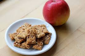 Doctor Kracker Culinary Crisps, Apple & Oat, 5 Oz Pack of 2