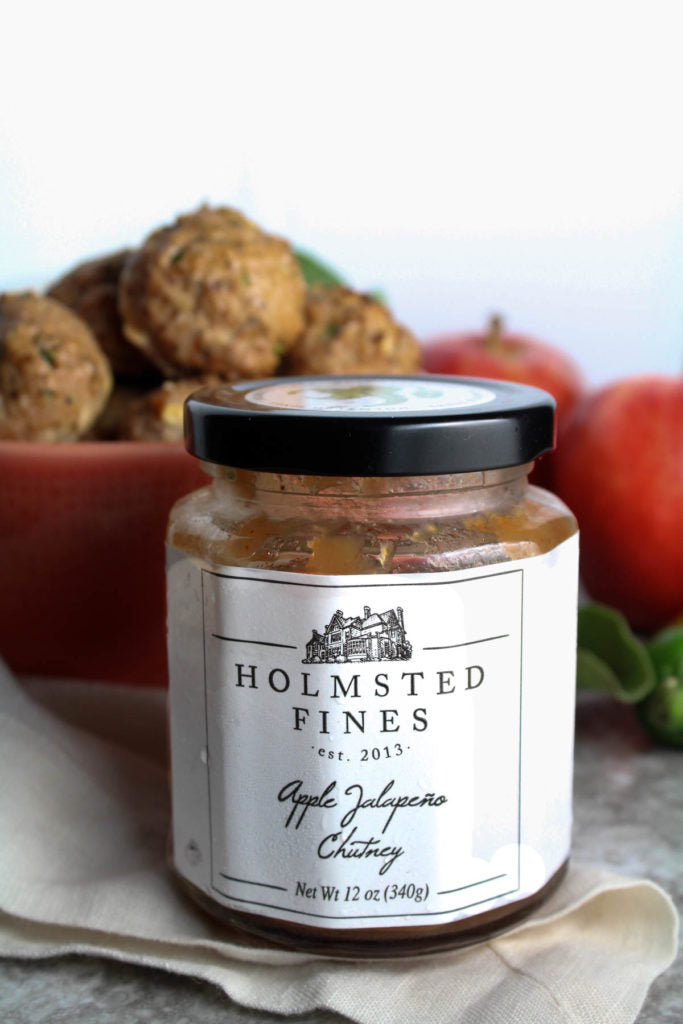 Apple Jalapeno Chutney (12 oz jar) - Holmstead Fines