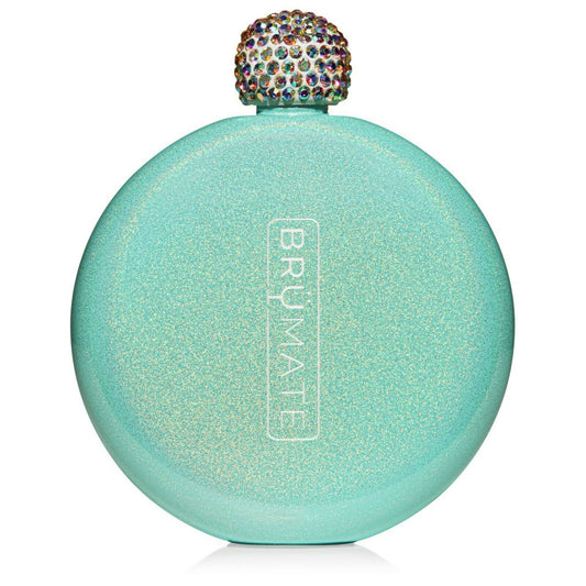 GLITTER FLASK | AQUA