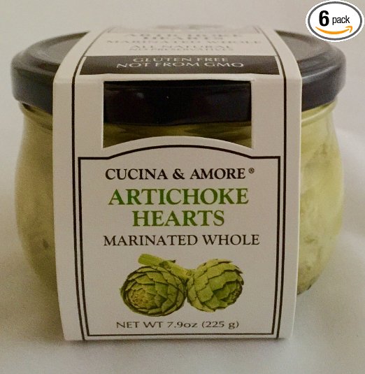 Grilled Marinated Artichokes Halves 7.9oz - 6 pack