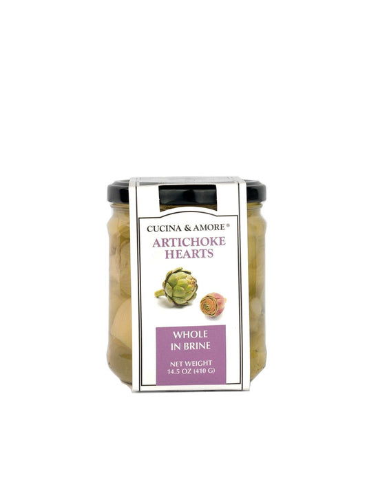 Cucina & Amore Artichoke Hearts, Whole in Brine - 6 Pack