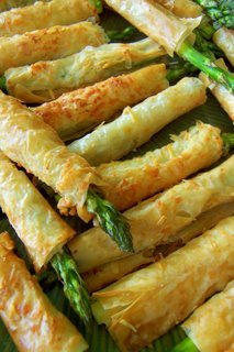 Crispy Asparagus Asiago Spears - 50 pieces per tray
